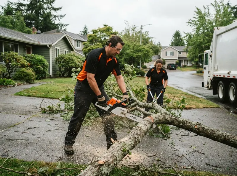 Emergency Storm Debris Clearance in Renton, WA